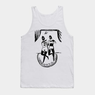 Women with a Dove Tank Top